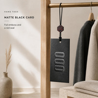 Étiquettes de prix de luxe en gros pour vêtements, étiquettes de vêtements, étiquettes suspendues pour vêtements, conception personnalisée d'étiquettes volantes