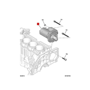 Motor de arranque V764559480 V764559080 V7540897 para <span class=keywords><strong>Peugeot</strong></span> 208 508 3008 <span class=keywords><strong>RCZ</strong></span> Citroen Mini 1.6T (marca) - Product Image 2