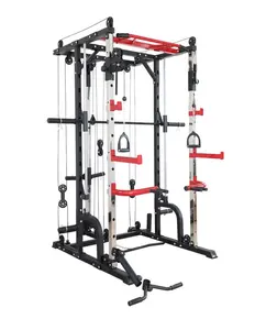 Multi Functional Strength Equipment versatile Smith Machine Gym for Home Training Pull-up