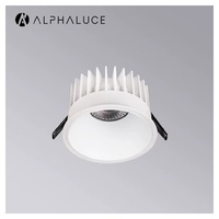 Projecteurs LED Cob carrés et ronds rotatifs encastrables pour plafond intérieur 220V pour hôtel