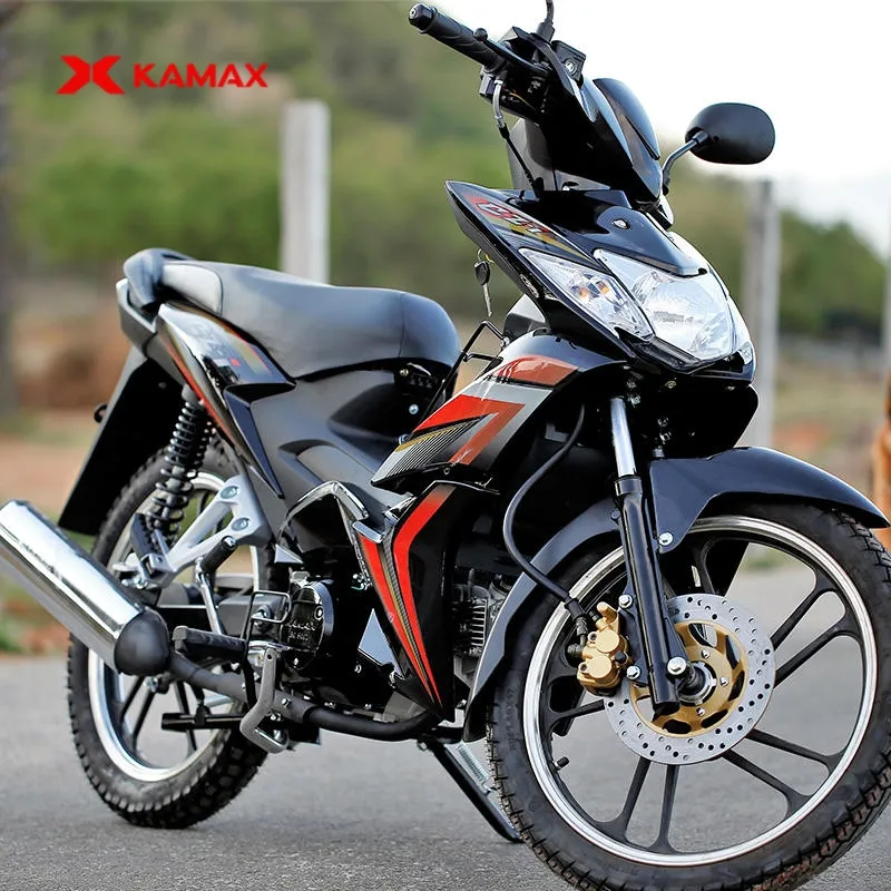 Kamax diskon besar 120cc bensin Cub Moped motor bawah tulang bahan bakar Gas sepeda motor Motocicleta De Calle Cub 110cc