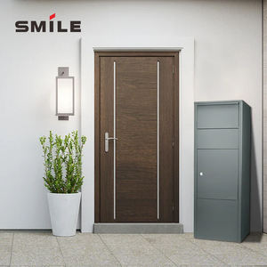 CHNSMILE Boîte <span class=keywords><strong>aux</strong></span> <span class=keywords><strong>lettres</strong></span> extérieure sur pied Boîte <span class=keywords><strong>aux</strong></span> <span class=keywords><strong>lettres</strong></span> en métal antirouille étanche avec serrure à clé pour application de <span class=keywords><strong>poste</strong></span> à <span class=keywords><strong>la</strong></span> maison ou à l'appartement - Product Image 4