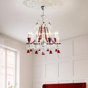 Lámpara Colgante de Cristal LED Moderna Nórdica Zenith <span class=keywords><strong>Flou</strong></span> Premier de 6 Brazos para Instalación en Techo de Hogar u Oficina - Product Image 3