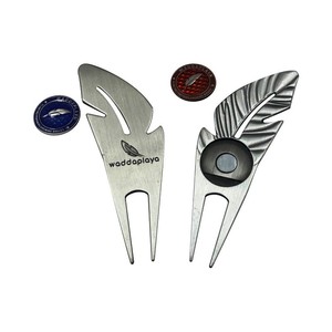 Hotsale Golf divot công cụ làm bằng kim loại Golf ngã ba bán buôn Golf Câu lạc bộ quà tặng cho món quà lưu niệm - Product Image 4