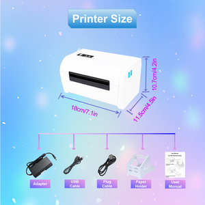 Aixw 203dpi Máy in nhiệt giá tốt Máy in mã vạch cho <span class=keywords><strong>UPC</strong></span> EAN CODE128 ISBN issn QR in mã - Product Image 2