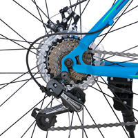 Bicicleta de Montaña Popular de 21 Velocidades, 26/27.5 Pulgadas, con Suspensión, Frenos de Disco, Horquilla de Acero, para Adultos Hombres