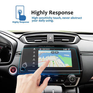 Protection d'écran de navigation automobile en verre trempé HD transparent sur mesure pour Toyota Camry 7 pouces, film protecteur d'écran GPS étanche - Product Image 4