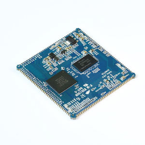 Fabricación de PCB de medio orificio chapado Placa de circuito impreso castellada personalizada Fabricación de PCB de agujero <span class=keywords><strong>Holf</strong></span> Chapado en borde con Gerber - Product Image 5