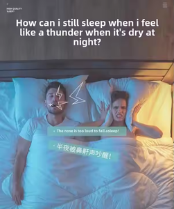 Mendengkur magnetik artefak menghilangkan terbaik Anti mendengkur sehat alat tidur silikon lembut magnetik Anti mendengkur klip hidung - Product Image 5