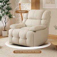 Canapé de massage électrique moderne à cabine simple BRIO Factory Direct, modèle 8016, confort de première classe, revêtement en tissu, garantie 1 an