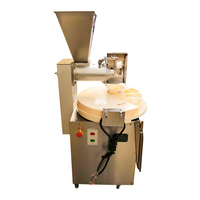 Petit rouleau de boule de pâte à pizza automatique commerciale Machine électrique en acier inoxydable cuit à la vapeur pain gâteau pâte plus ronde pour Bakeshop