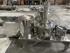 WFJ Edelstahl Ultra fine Grinder Flow Typ Pulver isierer für Blatt gewürz Getreide Getreide Kräuter - Product Image 6