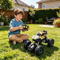 Voiture de course RC HT YD18D-5 à l'échelle 1/20 avec télécommande, prête à l'emploi, portée de 30 à 50 m, moteur électrique à balais, tout-terrain