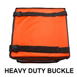 Mochila Impermeable Reutilizable Personalizada para Almuerzo, Bolsa Térmica Negra Aislada para Entrega de Comida - Product Image 5