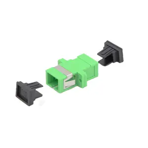 SC/APC SC/UPC Adaptor Serat Optik Singlemode Simplex Coupler LC ST FC