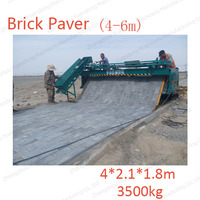 Brique automatique électrique étendant la brique de la machine 380V pavant la machine pour l'exportation