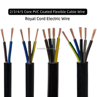 Harga Grosir Kabel Listrik RVV 2core 3core 4core 1.5mm 2.5mm 4.0mm 6mm Berisolasi PVC untuk Instalasi Rumah