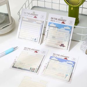 Planning Sticky Note Stationery 3*3inch School Supplies <b>Memo</b> <b>Pad</b> Self-Adhesive Notepad for Student - Product Image 3