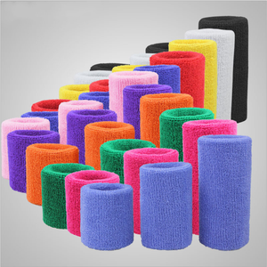 Aofeite कस्टम टेनिस जेब कपास खेल बच्चों फुटबॉल बैंड wristbands sweatbands कलाई पसीना बैंड - Product Image 2