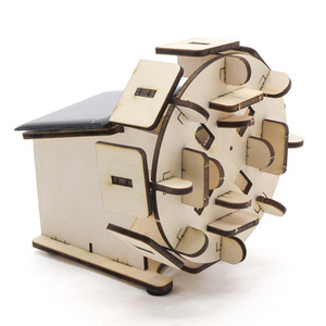 Kit éducatif de machine à creuser des tunnels DIY à énergie solaire, jouet d'expérimentation scientifique STEM pour l'apprentissage des enfants - Product Image 4