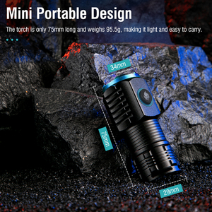 2023 <span class=keywords><strong>New</strong></span> Arrival 3000 lumens công suất cao <span class=keywords><strong>Torch</strong></span> có thể sạc lại không thấm nước IPX4 Led Bộ nhớ ánh sáng chức năng đèn pin cho ngoài trời - Product Image 5