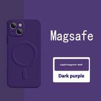 Étui de téléphone en silicone à aspiration magnétique à protection intégrale antichoc pour 13/14 Pro Plus/16/15 Pro/12/11