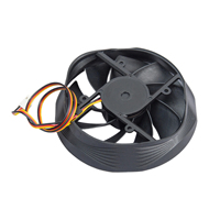 Ventilateur de refroidissement GPU 95 mm de remplacement, ventilateur PWM 4 broches à haut débit d'air et faible bruit pour carte graphique NVIDIA RTX/AMD RX