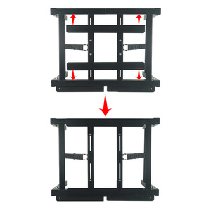 Equipo de apicultura, soporte de colmena recubierto de polvo negro de acero inoxidable 304 personalizable resistente - Product Image 6