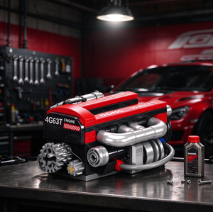 Kit di Costruzione Motore V12 V8 W16 all'Ingrosso, Modello Meccanico Fai-da-Te, Giocattolo STEM per Collezionisti - Product Image 4