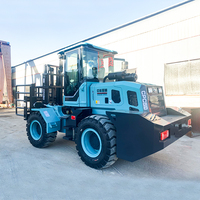 Chariot élévateur tout-terrain chinois 4x4 diesel de 3,5 à 5 tonnes pour terrains accidentés avec moteur diesel de camion routier
