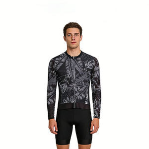 Maillot de cyclisme personnalisé avec logo imprimé, matière respirante et douce, coupe de course, idéal pour les événements cyclistes sur route et les sports de plein air - Product Image 4