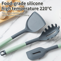 Set Peralatan Masak Silikon RO 10-Piece Berkualitas Tinggi RO-KT003 Food Grade Mudah Dibersihkan Multifungsi