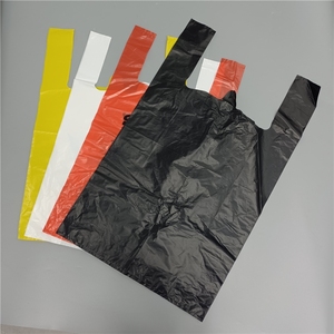 Bolsa de HDPE Micro-pak Ecológica con Asa Tipo Camiseta, Hecha con Materiales Reciclados, para Restaurantes, Comida para Llevar y Supermercados - Product Image 6