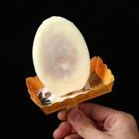 Bac à papier en carton étanche recouvert d'un plateau à lait chaud Barre de glace Popsicle et cône de crème glacée en relief anti-goutte pour usage alimentaire