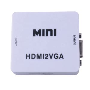 Convertidor MINI <span class=keywords><strong>HDMI</strong></span> <span class=keywords><strong>a</strong></span> <span class=keywords><strong>VGA</strong></span> de 1080P con <span class=keywords><strong>adaptador</strong></span> de caja de vídeo de Audio HDMI2VGA para Xbox360 PC DVD PS3 <span class=keywords><strong>PS4</strong></span> - Product Image 3