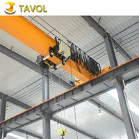 Tacce Vol Desain Eropa Girder Tunggal Overhead Crane 3 Ton 5 Ton 10 Ton untuk Struktur Baja Bengkel