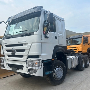 รถบรรทุกหัวลาก HOWO 371 มือสอง 6x4 สำหรับงานหนัก รถพ่วงหัวลาก Sinotruk สำหรับการขนส่งโลจิสติกส์เพื่อการส่งออก - Product Image 5