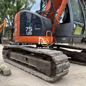 Máquina de Construcción Usada: Excavadora Compacta Hitachi ZX 75US, Bajo Consumo de Tiempo, Estilo Popular, Segunda Mano ZX55 ZX60 ZX70 ZX75US - Product Image 3