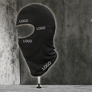 Masque de ski unisexe anti-UV pour moto, cagoule à 1 trou réglable en polyester, bonnet ninja intégral pour le sport, logo personnalisé - Product Image 3