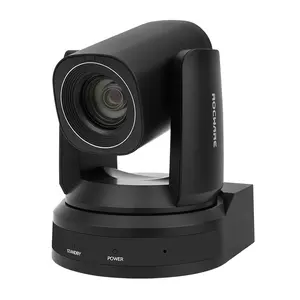 Rocware nuovo 1080 p60 20x ottico completo NDI HB PTZ videoconferenza trasmissione USB HD-MI SDI IP telecamera per conferenze con tracciamento automatico