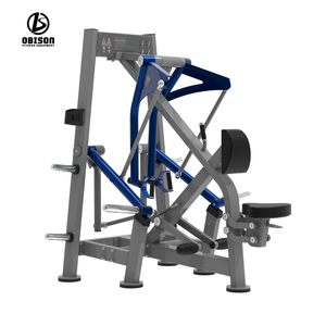 Machine à rameur à charge libre en acier pour usage commercial avec dispositifs de sécurité pour l'entraînement de la force de la poitrine et du dos – Vente directe usine - Product Image 1