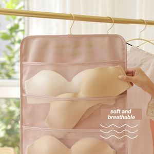 Organizador de Calcetines y Ropa Multifuncional para Montar en la Pared, Bolsa de Almacenamiento Colgante Plegable con Tela No Tejida - Product Image 5