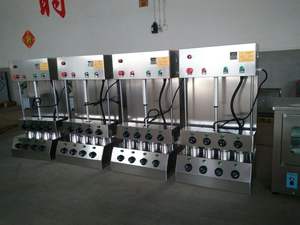 Máquina Automática Mini DIY para Hacer Conos de Waffle, Galletas, Helado y Pizza Comestibles - Línea de Producción para Comercio - Product Image 6