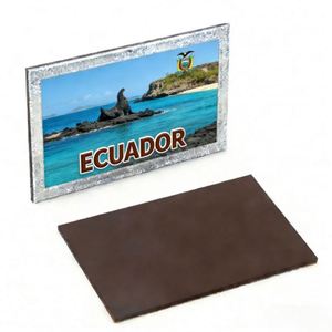 Imán de Refrigerador con Diseño Personalizado en Relieve de las Islas Galápagos, Ecuador, Recuerdo de Viaje para Turistas - Product Image 1