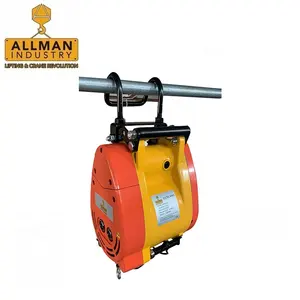Portable Type Light Weight 230 Kg Mini Electric Wire Rope Hoist With Hook