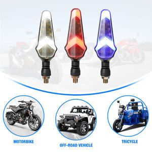 Luz <span class=keywords><strong>Direccional</strong></span> <span class=keywords><strong>de</strong></span> <span class=keywords><strong>Flecha</strong></span> para Motocicleta LiuHJG <span class=keywords><strong>de</strong></span> 12V, Luz Intermitente LED Multicolor con Tipo Impermeable - Product Image 5