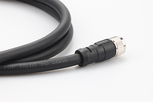 M12 S t k L M trên đúc 2 + PE 3 + PE 4 + PE 5 + PE PVC Pur Cáp chuyển đổi cắm IP67 IP68 thẳng góc phải truyền tải điện - Product Image 2