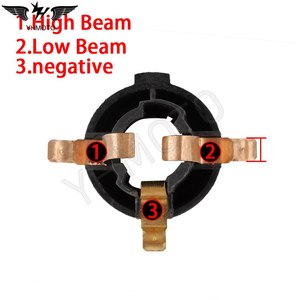 Support de douille d'ampoule de phare de moto YHMOTO, base de lampe avant compatible avec Simson S50 S51 S53 S70 SR50 KR51 - Product Image 6