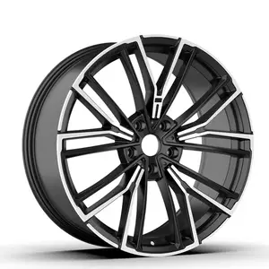 for 5 series alloy wheel suitable for passenger car wheels assembled with A grade passenger car tires to save half sea freight