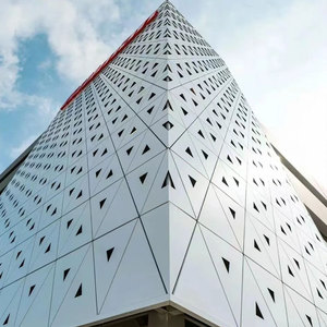 Panneaux de mur-rideau en aluminium anodisé, surface anti-corrosion, pour applications extérieures de bâtiments - Product Image 4